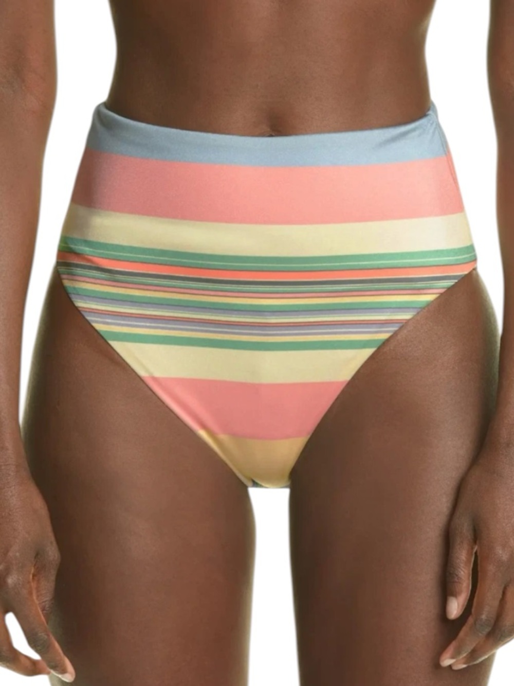 NWOT Zimmermann Multi Stripe Mae Bikini Bottoms - Sz 6-8